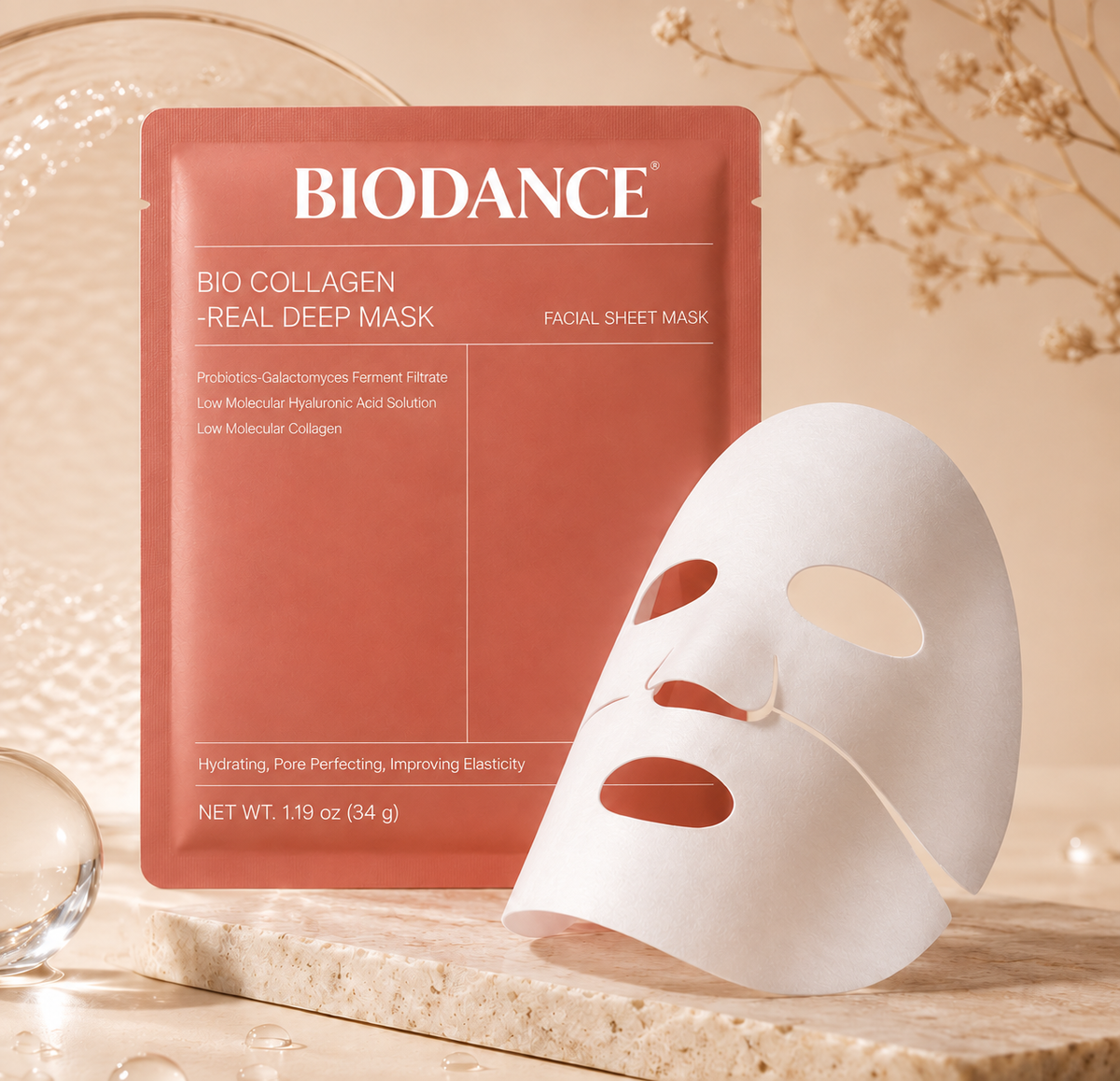 De-Puff Collagen Sheet Mask